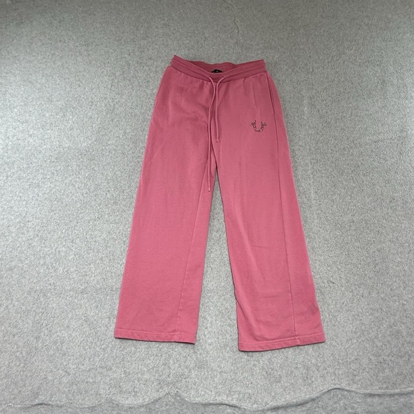 True Religion Pants - True Religion Pants Womens Small Pink Cotton  Lounge Casual Gym Thick Heavy